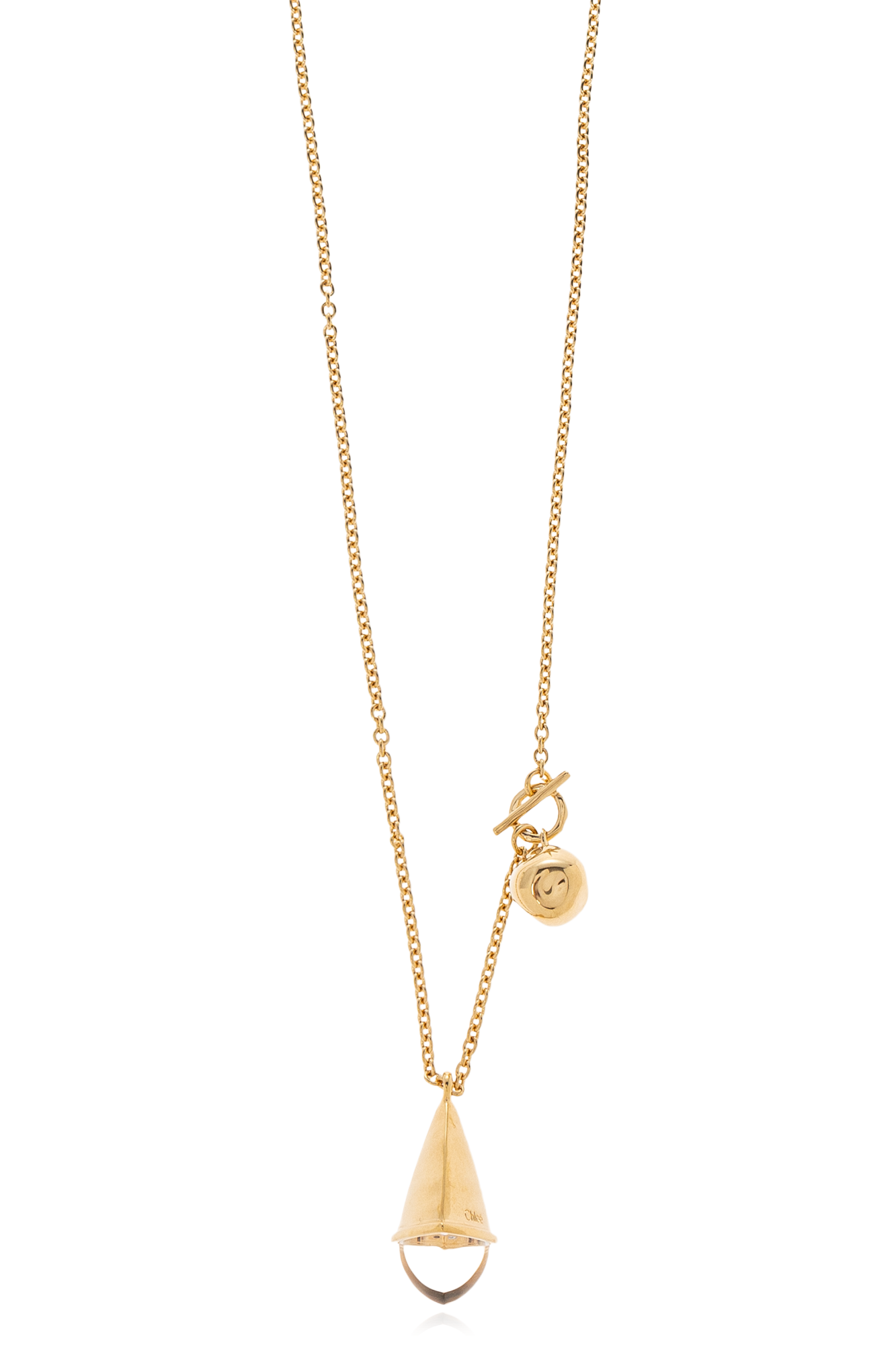 Gold Necklace with pendant Chloé - Vitkac Canada